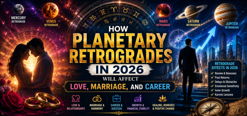 Planetary Retrogrades in 2026